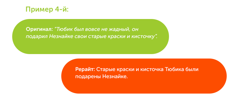 Пример рерайта 4