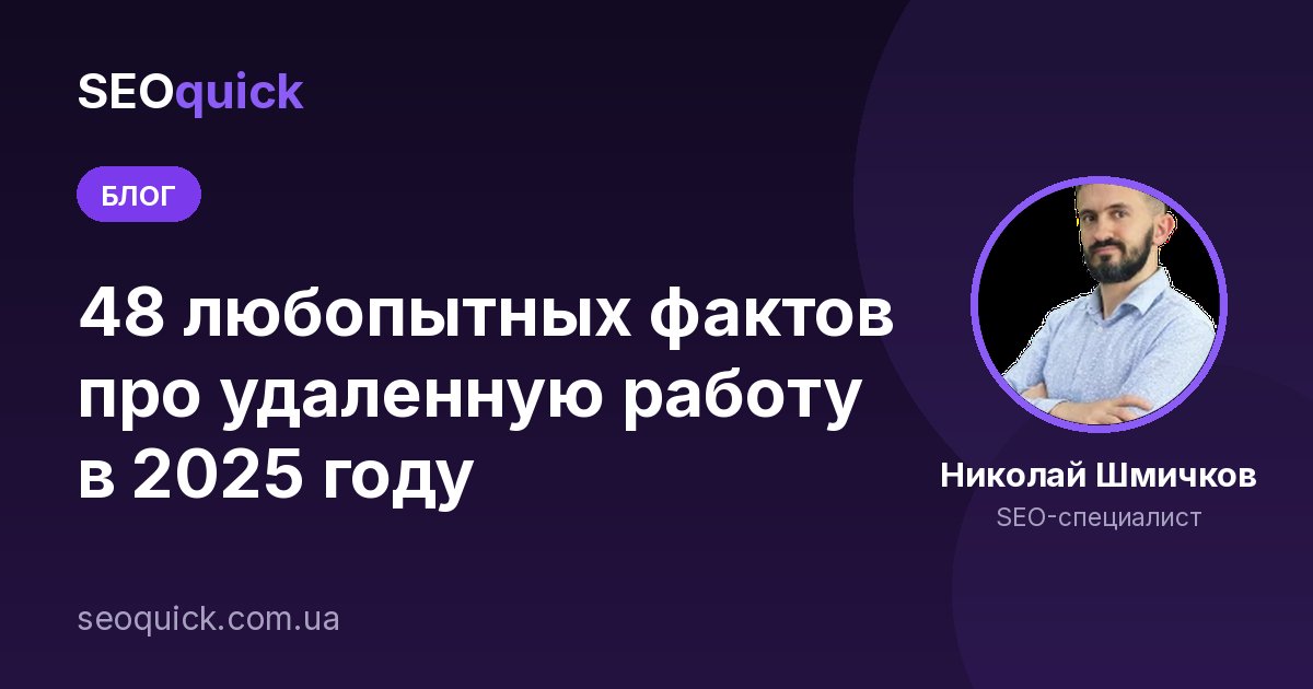 48 любопытных фактов про удаленную работу в 2025 году